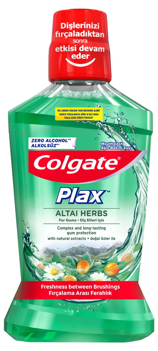 Ополаскиватель для полости рта Colgate Plax Алтайские Травы для десен, 500 мл