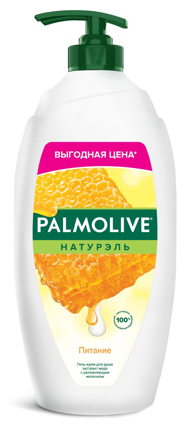 фото Гель для душа palmolive натурэль питание с увлажняющим молочком, 750 мл