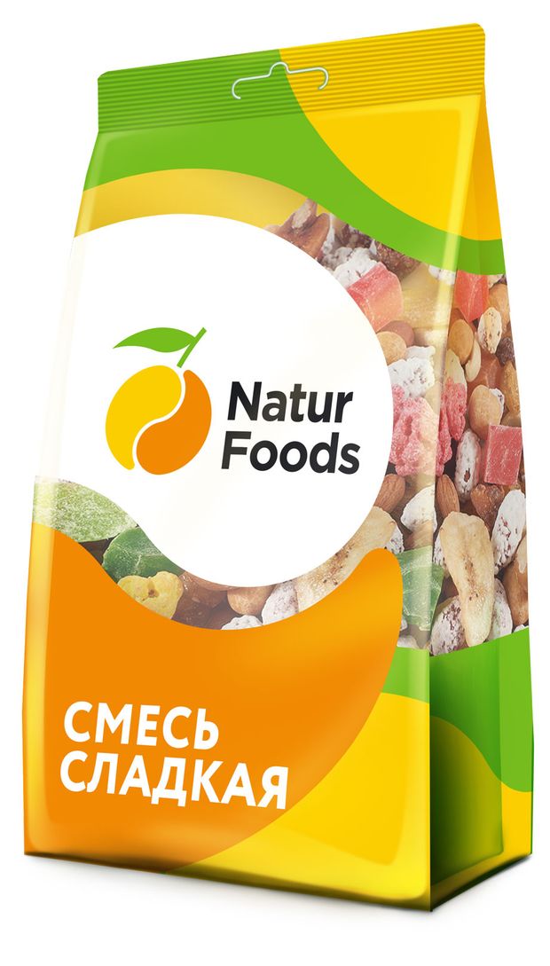 Смесь орехово-фруктовая NaturFoods сладкое ассорти, 450 г