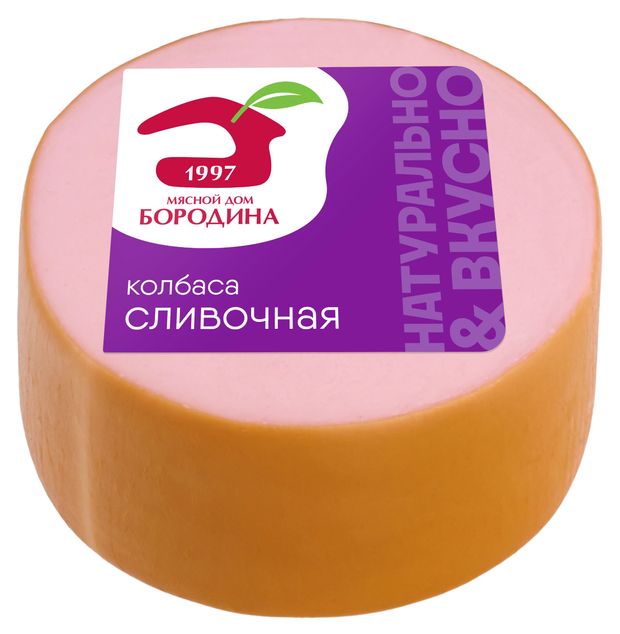 Колбаса вареная Мясной дом БОРОДИНА Сливочная, 400 г