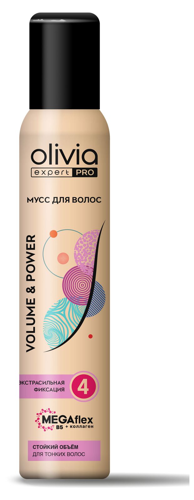 Мусс для волос Olivia volume power 150 мл 351₽