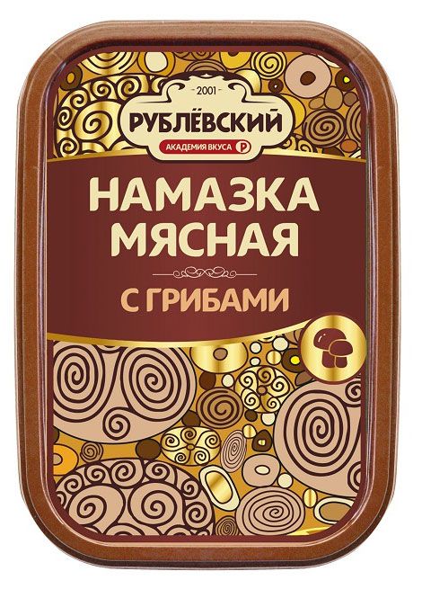 Намазка мясная Рублёвский с грибами, 150 г