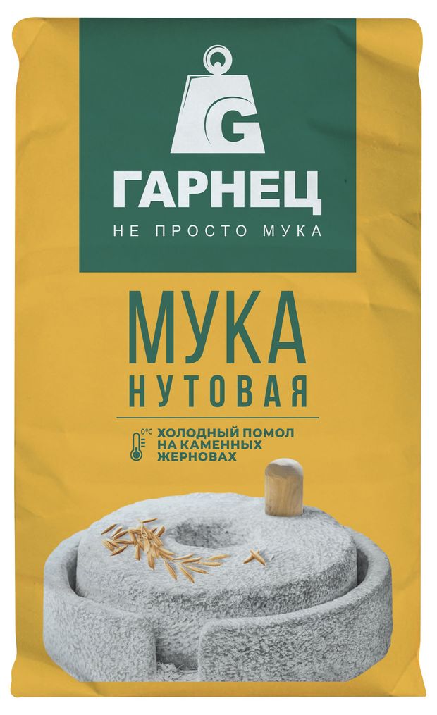 Мука нутовая ГАРНЕЦ 400 г 134₽