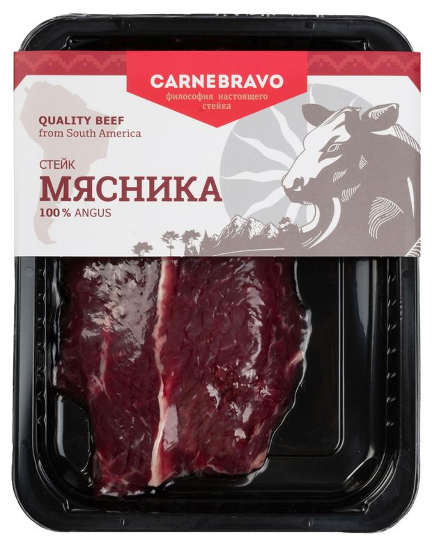 Стейк мясника говяжий Carnebravo Парагвай охлажденный 200 г 329₽