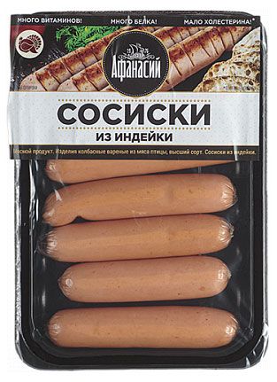 Сосиски из индейки Макларин, 300 г