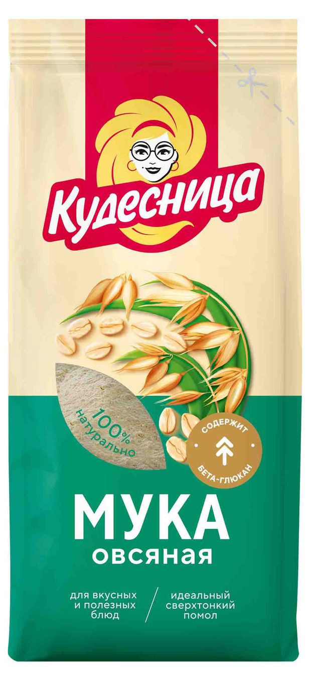 Мука овсяная Кудесница 400 г 86₽