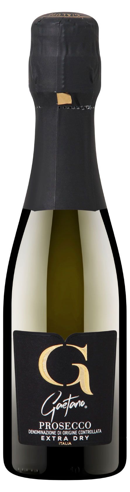 Игристое вино Gaetano Prosecco белое брют Италия, 0,2 л