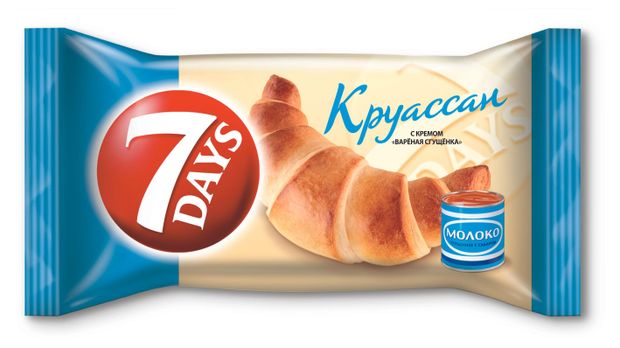 Круассан 7Days с вареной сгущенкой 65 г 44₽