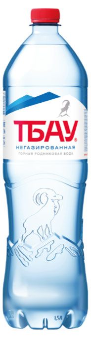 Вода минеральная ТБАУ негазированная, 1,5 л