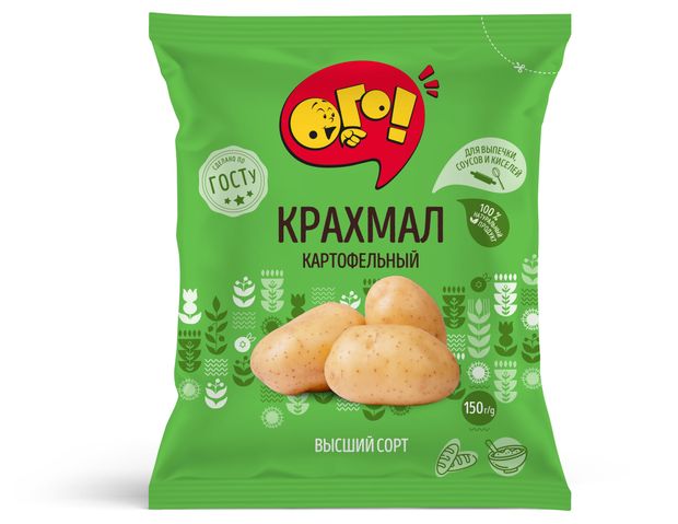 Крахмал картофельный ОГО!, 150 г