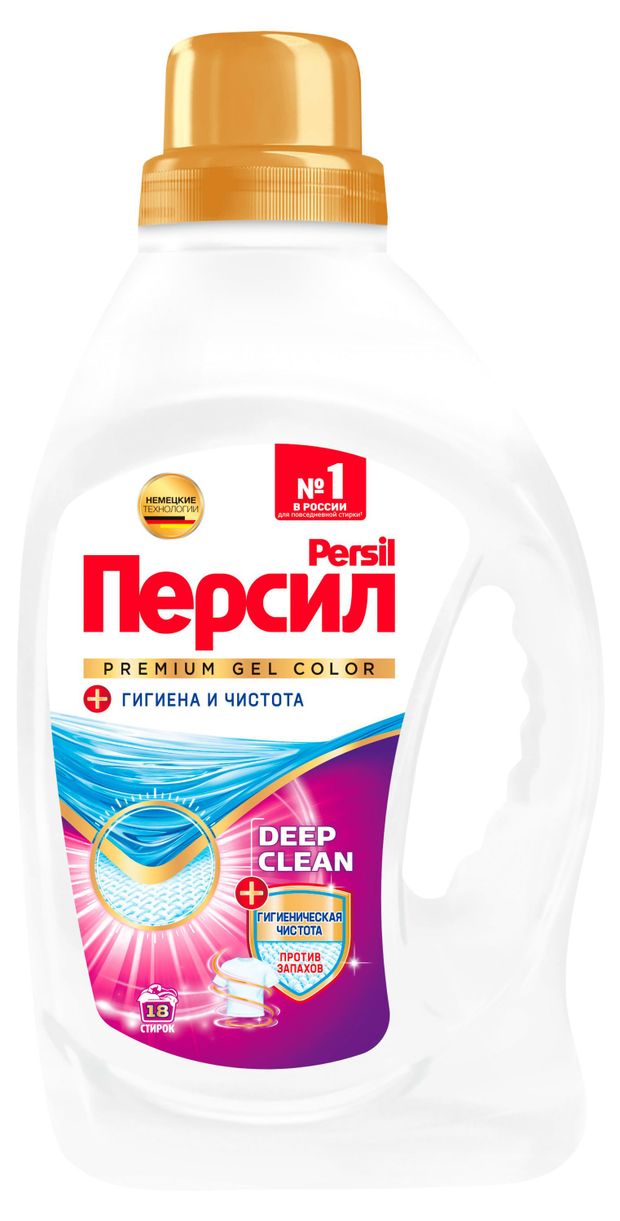 Гель для стирки Персил Premium Color для цветного белья, 1,17 л (18 стирок)