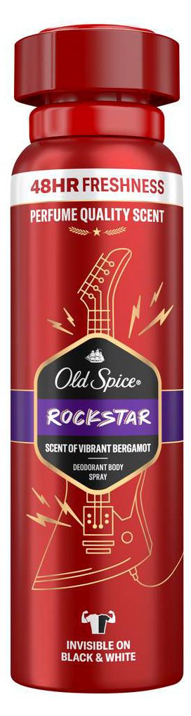 Дезодорант Old Spice RockStar с ароматом бергамота 150 мл 399₽