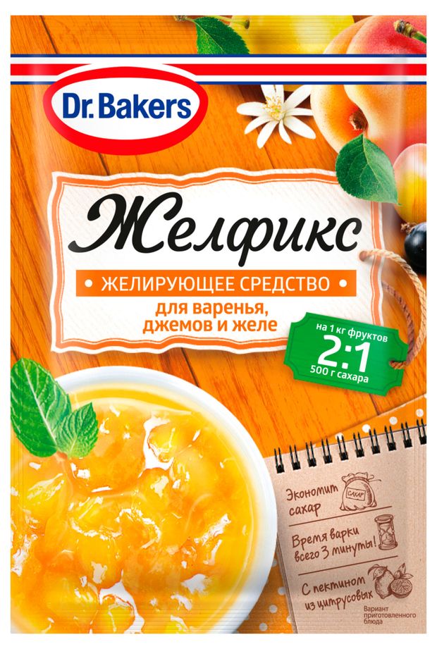 Желфикс DrBakers 21 25 г 97₽