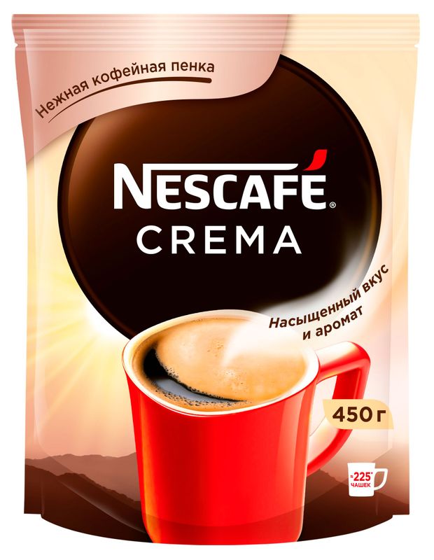 Кофе растворимый Nescafe Classic Crema, 450 г