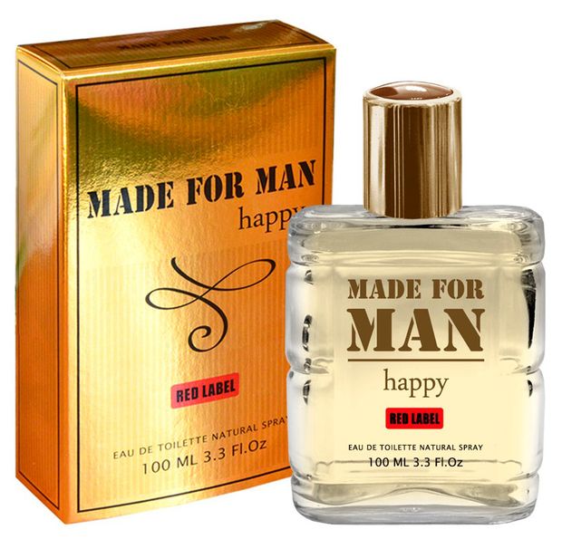 Туалетная вода мужская Red Label Made For Man Happy, 100 мл