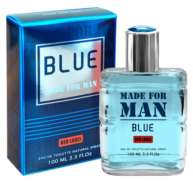 Туалетная вода мужская Red Label Made For Man Blue, 100 мл