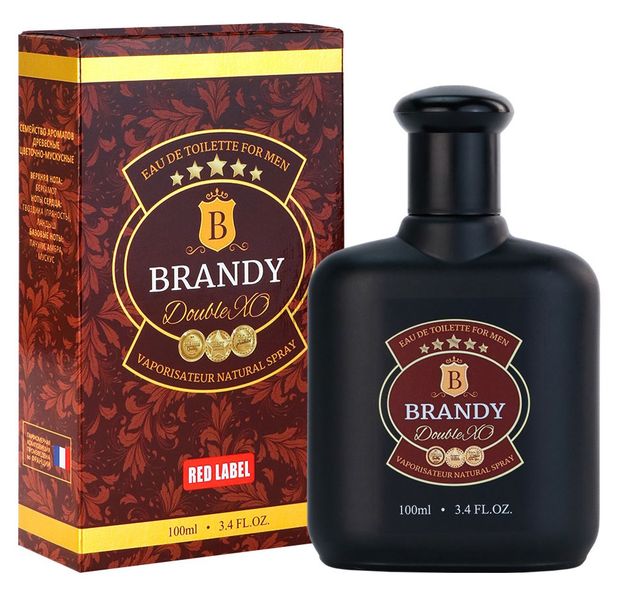 Туалетная вода мужская Red Label Brandy Double XO, 100 мл