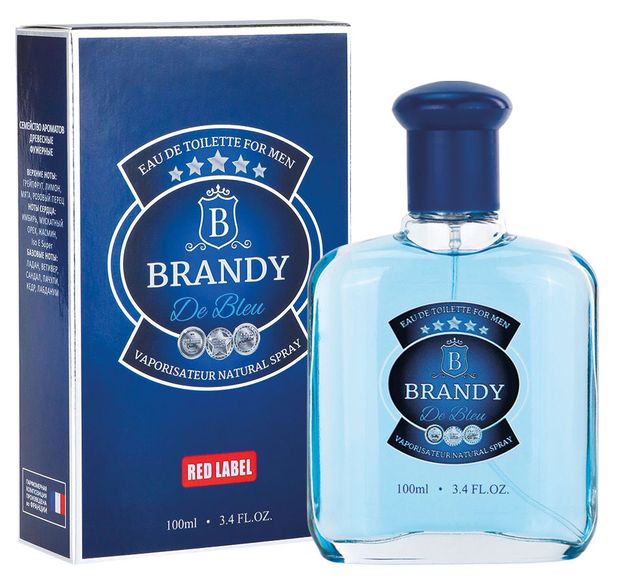 Туалетная вода мужская Red Label Brandy De Bleu, 100 мл