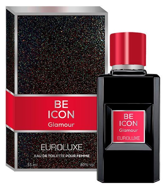 Туалетная вода женская euroluxe Be Icon Glamour 55 мл 443₽