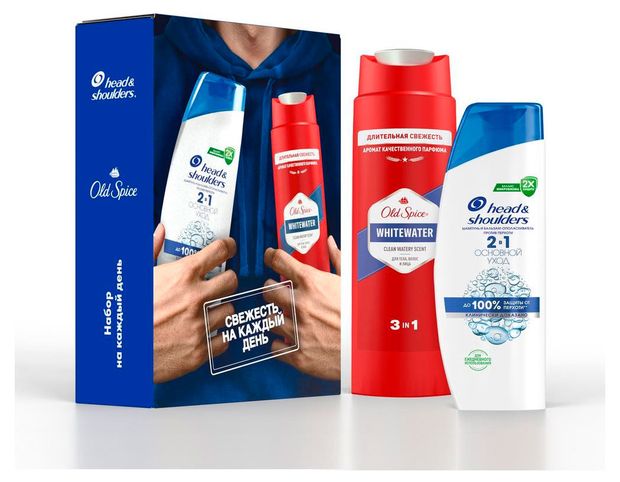 Подарочный набор Head&Shoulders Шампунь + гель для душа, 450 мл