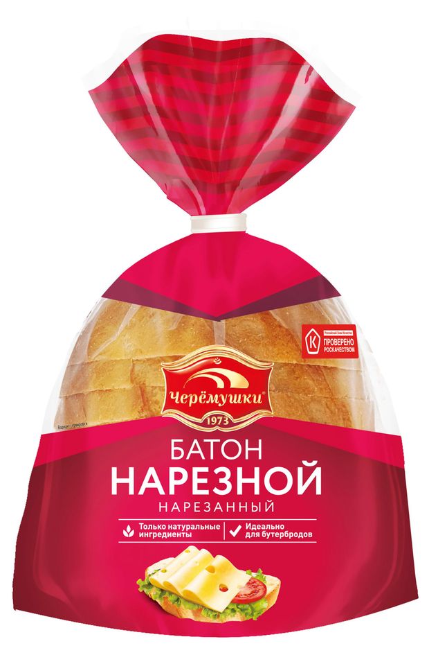 Батон Черемушки нарезной, 200 г