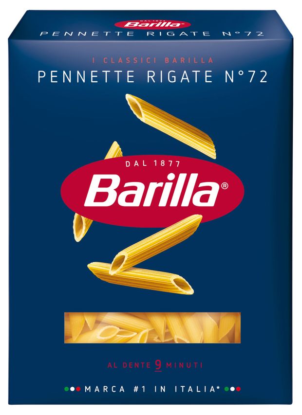 Макаронные изделия Barilla Pennette Rigate 72, 450 г