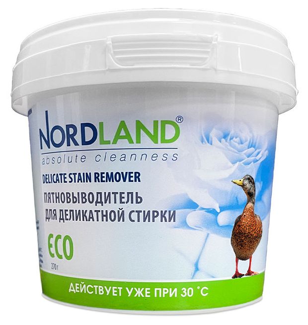 Пятновыводитель для деликатных тканей Nordland, 270 г