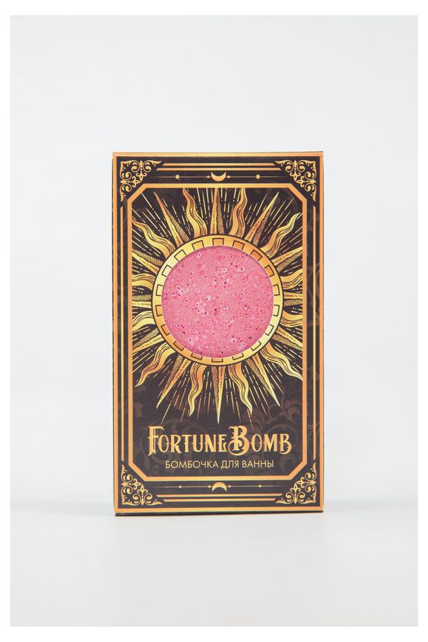 Бомбочка для ванны Fortune Bomb розовая, 150 г