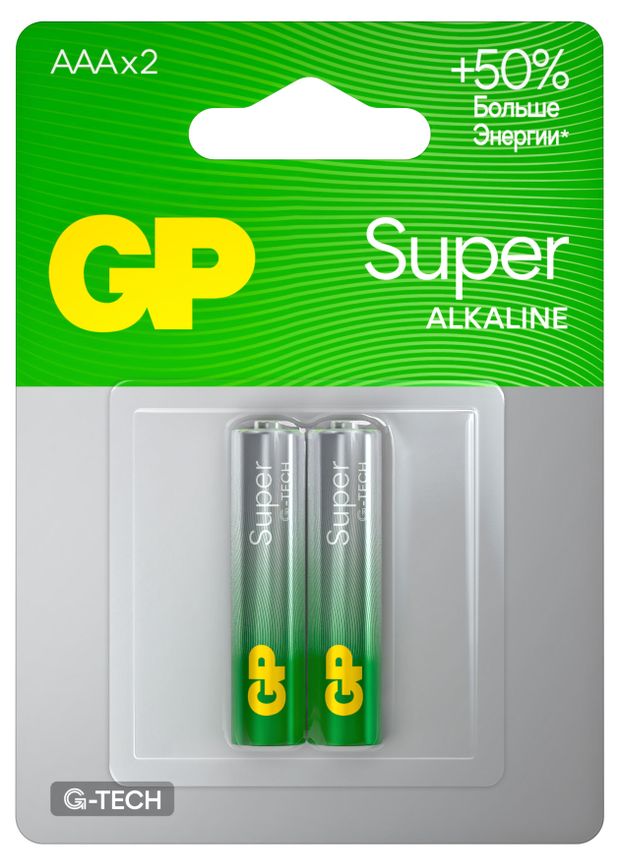 Батарейка GP BATTERIES ААА 2 шт 159₽