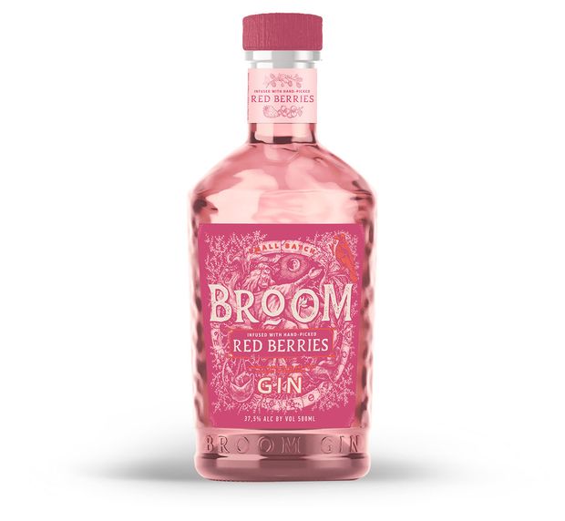 Джин BROOM Pink 37,5% Россия, 0,5 л