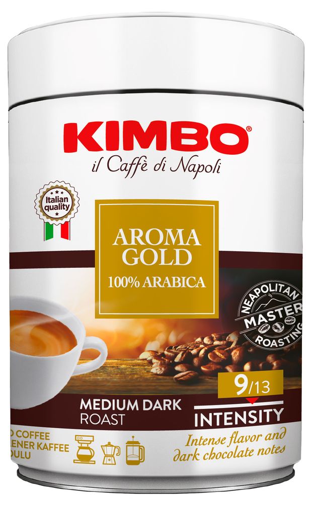 Кофе молотый KIMBO Gold 250 г 599₽