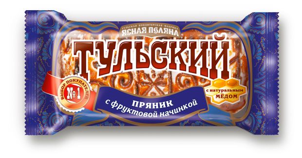 Пряник Старая Тула Тульский с фруктовой начинкой, 140 г