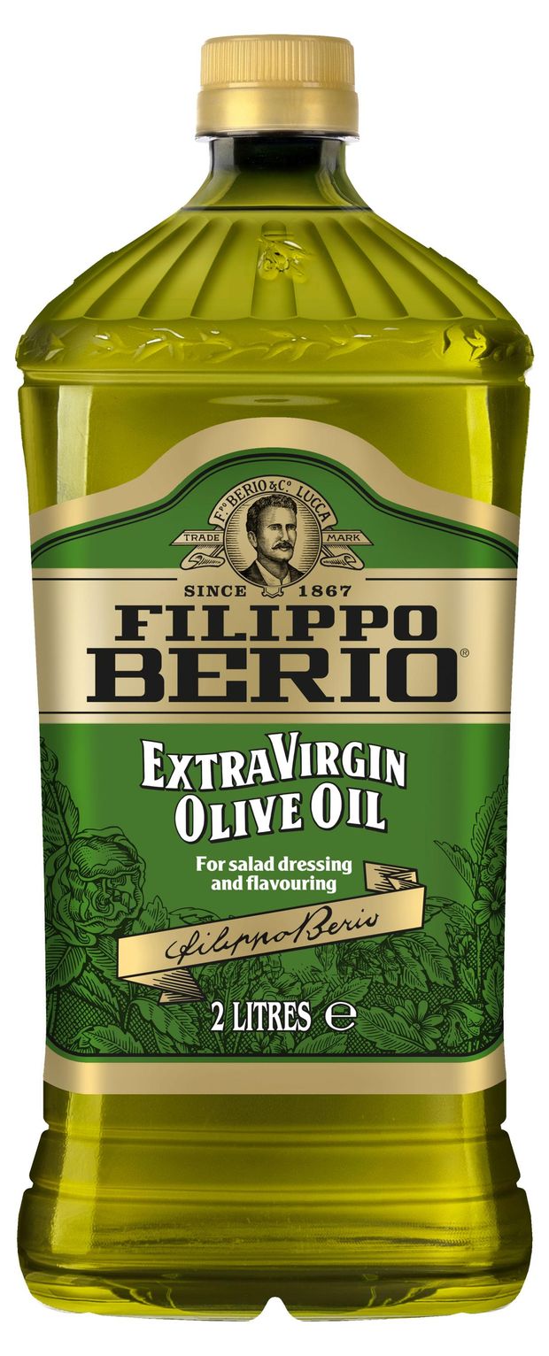 Масло оливковое Filippo Berio Extra Virgin нерафинированное, 2 л