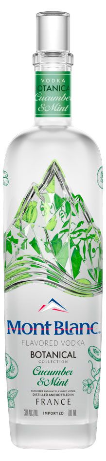 Водка Mont Blanc Cucumber & Mint Франция, 0,7 л