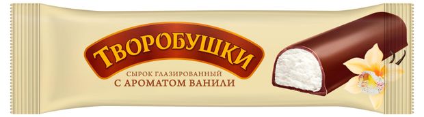 Сырок глазированный Творобушки ваниль БЗМЖ, 40 г