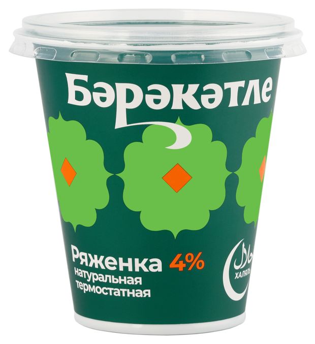 Ряженка Бэрэкэтле халяль 4 БЗМЖ 300 г 56₽