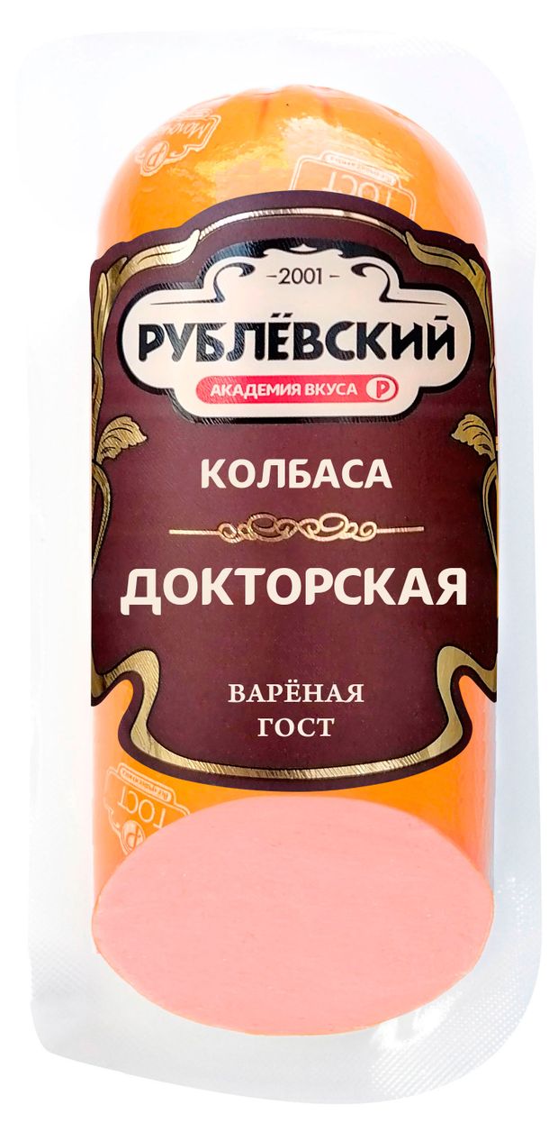 Колбаса Рублёвский Докторская в белкозине, 400 г