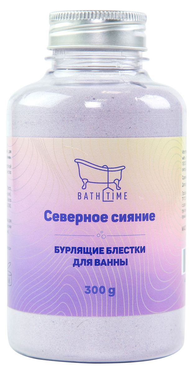 Шиммер для ванны BathTime Северное сияние 300 г 179₽