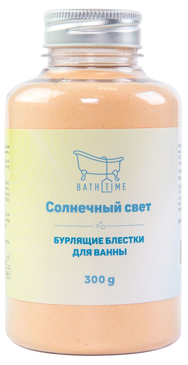 Шиммер для ванны BathTime Солнечный свет 300 г 339₽