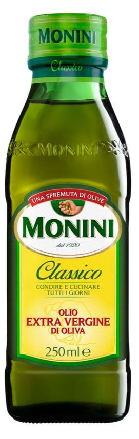 Масло оливковое Monini Extra Virgin нерафинированное 250 мл 559₽