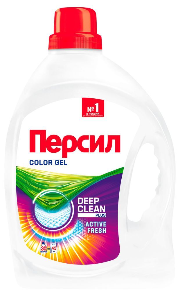 фото Гель для стирки персил expert color для цветного белья, 1,95 л (30 стирок)