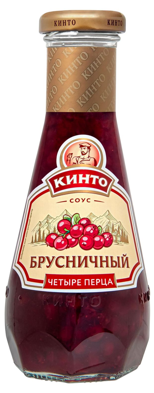 Соус брусничный Кинто четыре перца, 320 г