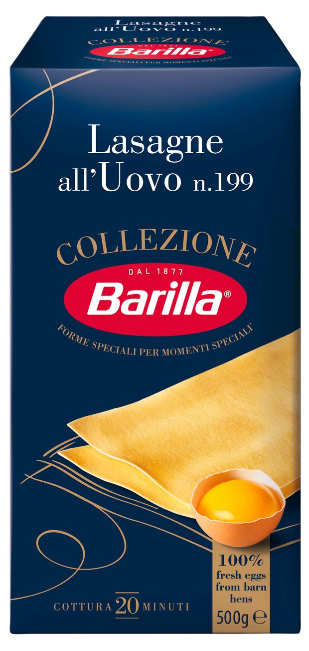 Макаронные изделия Barilla Lasagne 199 лазанья 500 г 539₽