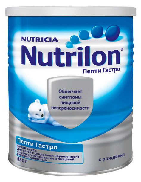 Смесь сухая молочная Nutrilon Пепти Гастро с рождения БЗМЖ, 450 г