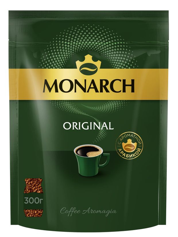 Кофе растворимый MONARCH Original 300 г 1539₽