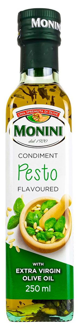 Масло оливковое Monini Pesto с базиликом и кедровыми орешками 250 мл 799₽