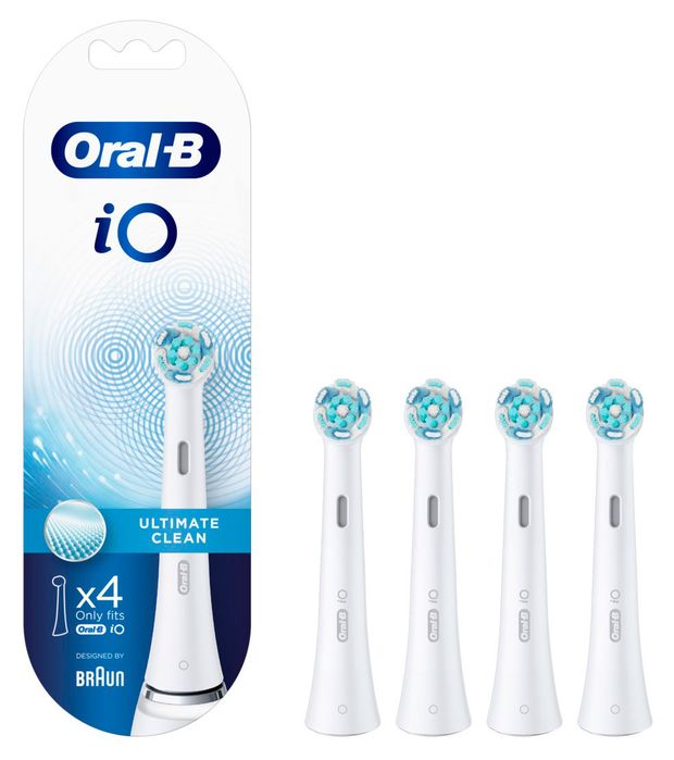 Насадка для зубной щетки Oral-B Ultimate Clean IO белые 4 шт 2411₽