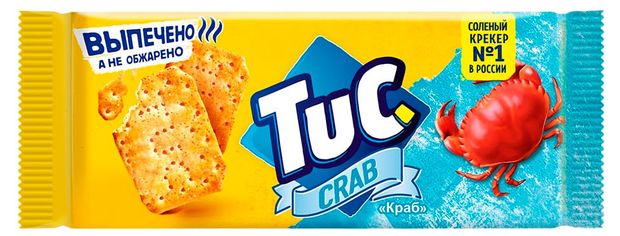 Крекер Tuc со вкусом Краб 100 г 69₽