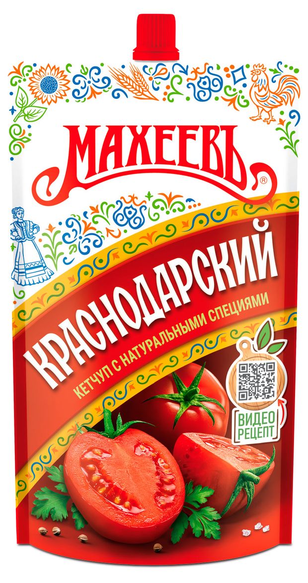 Кетчуп МАХЕЕВЪ Краснодарский 300 г 69₽