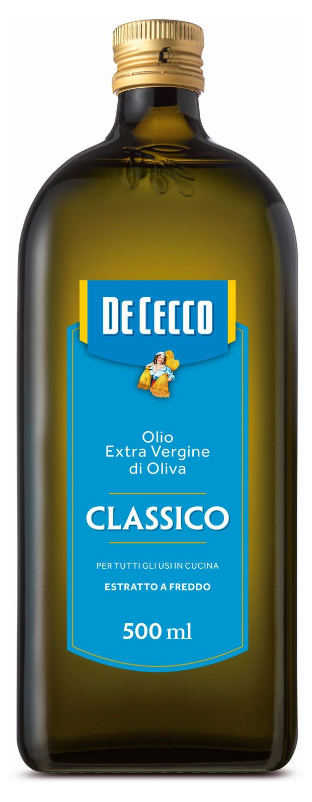 Масло оливковое De Cecco Classico нерафинированное 500 мл 1193₽